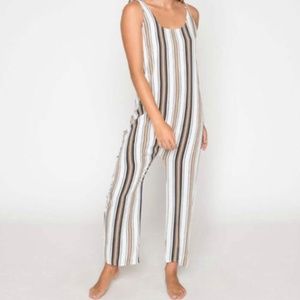 Seea Striped Summer Jumpsuit NWOT S